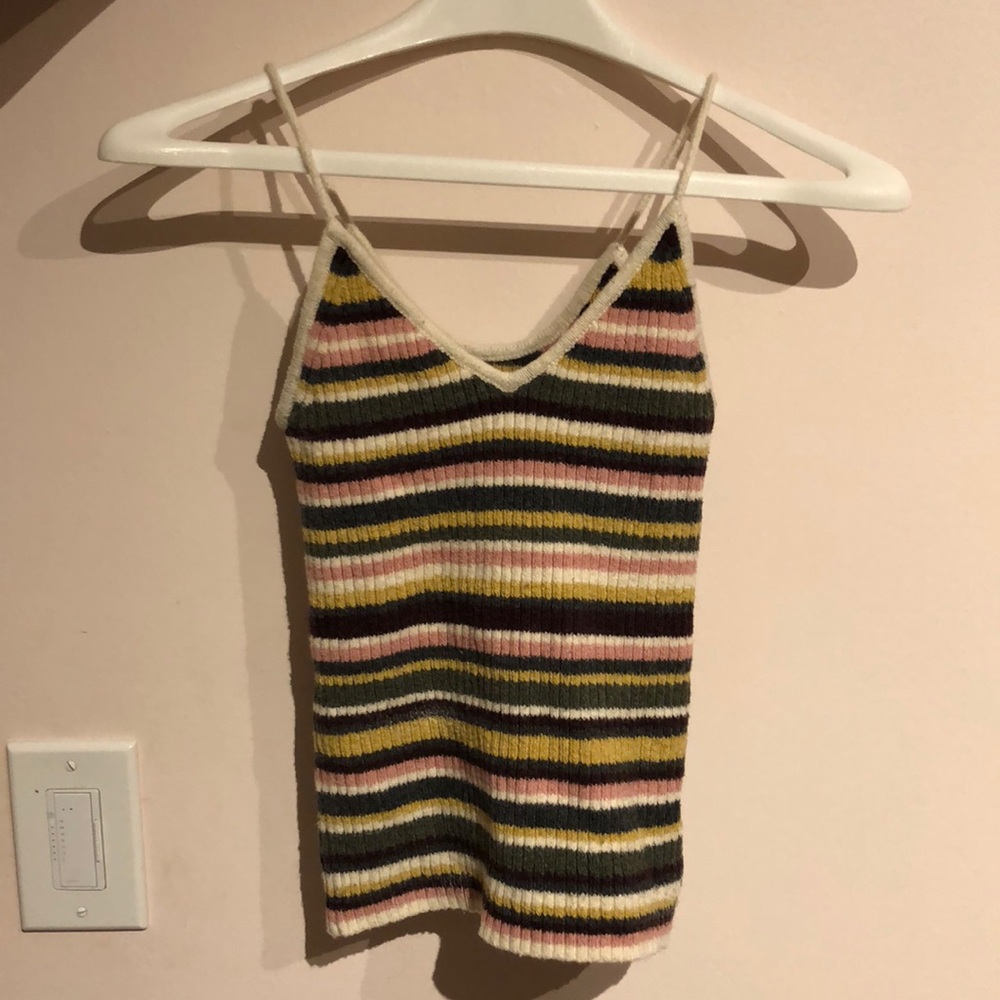 American eagle striped 90s looking sweater top